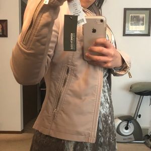 Kenneth Cole Reaction Faux Leather Jacket